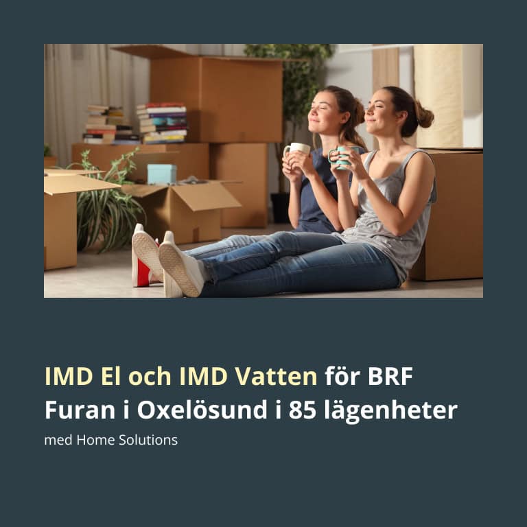 Case-bild för IMD El & IMD Vatten för Furan BRF
