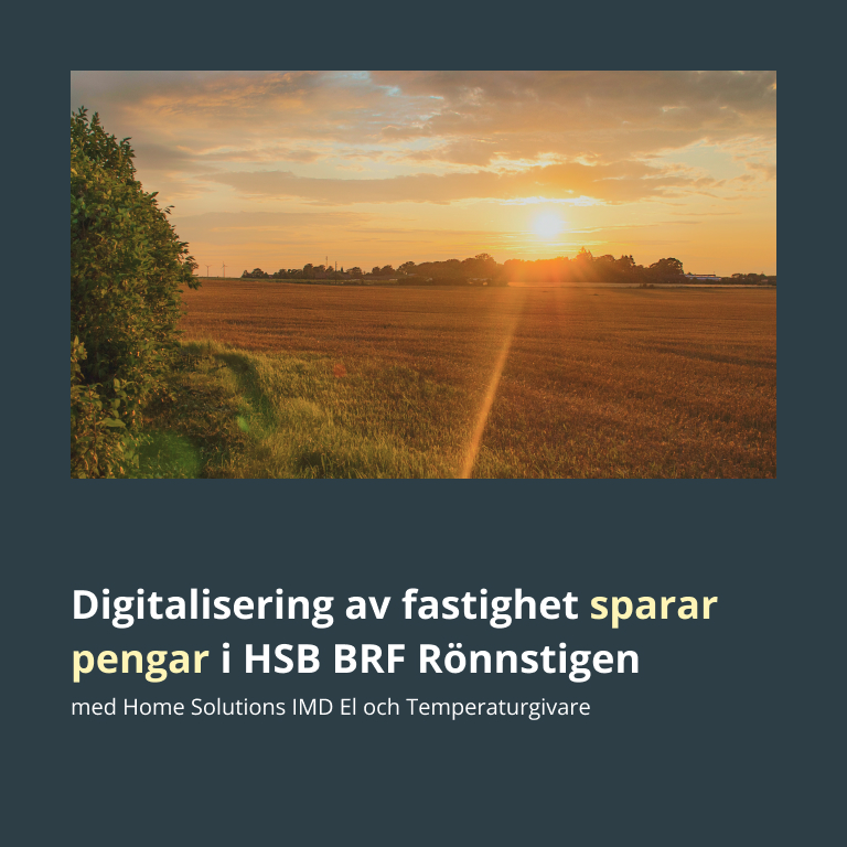 Case-bild digitalisering av HSB BRF Rönnstigen